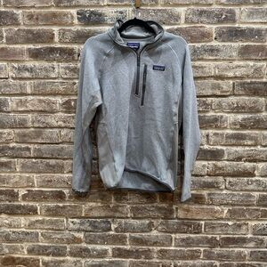 Patagonia Light Gray Fleece Jacket